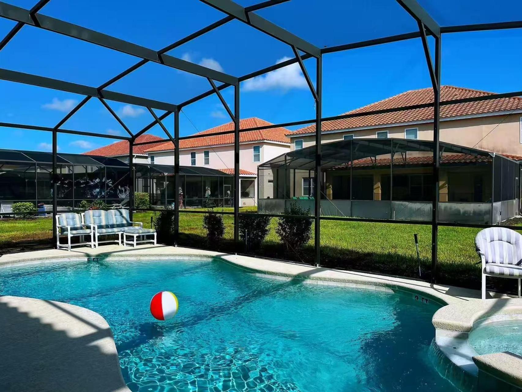 Family Retreat - Double Rms Or King Rms Shared Bath - Luxury Club-Pool Spa-Near Disney Parks With Wifi Davenport Exterior photo